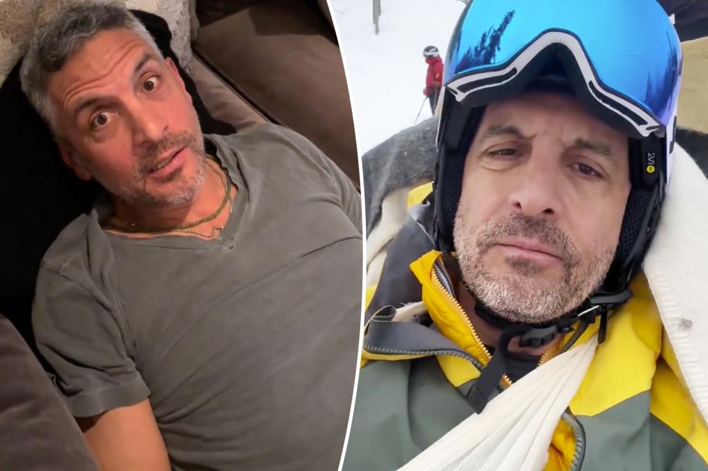 Mauricio Umansky’s doctors put in 12 screws, metal plate to fix his broken clavicle after Aspen ski accident