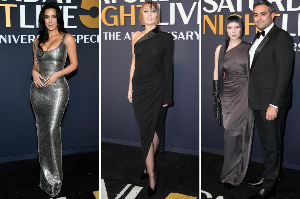 ‘SNL50: The Anniversary Special’ red carpet: Lady Gaga, Miley Cyrus, Kim Kardashian, more