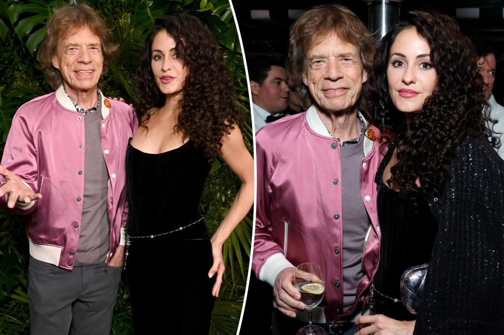 Mick Jagger, 81, makes rare appearance with girlfriend Melanie Hamrick, 37, at pre-Oscars 2025 dinner