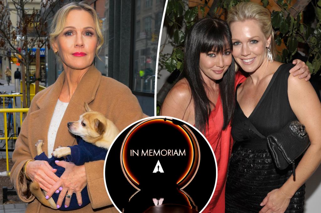 Jennie Garth says it was ‘messed up’ for Oscars 2025 to leave Shannen Doherty out of ‘In Memoriam’