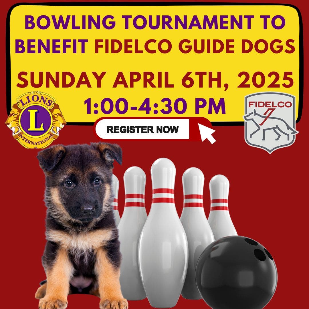 Bowling for a Cause: 27th Annual Lions Club Bowling Fundraiser for Fidelco Guide Dogs