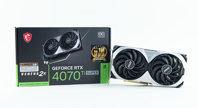 GeForce RTX 4070 Ti SUPERのベンチマーク