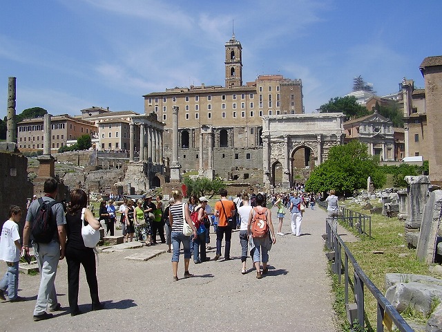 ローマその1 イタリア 世界一周レビュー70 2007年12月 - 2008年6月_a0183811_11364026.jpg