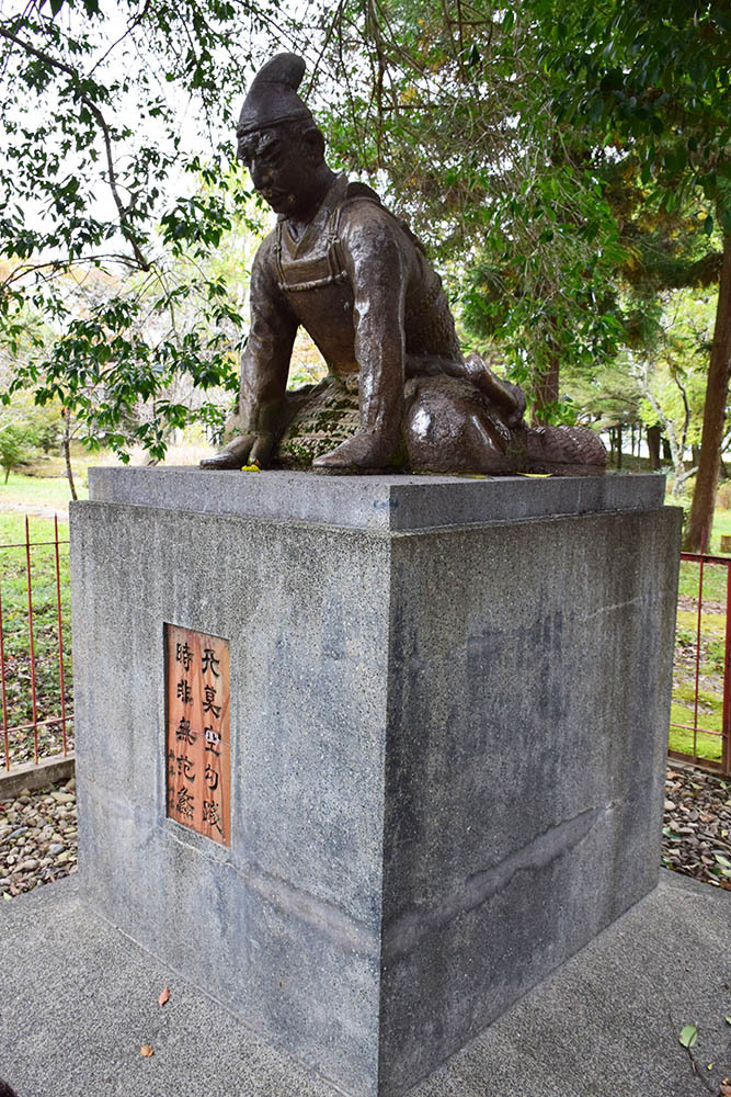 太平記を歩く。　その１２　「院庄館跡（作楽神社）」　岡山県津山市_e0158128_22411769.jpg