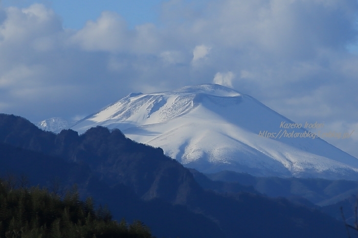 冠雪の浅間　_c0405449_18561077.jpg