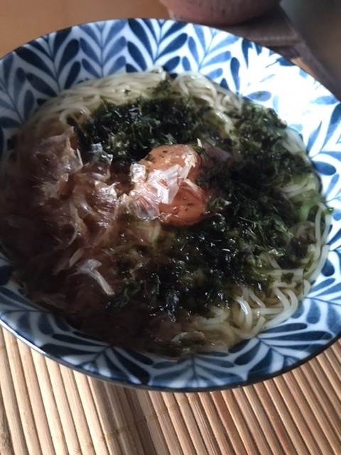 今朝の朝ごはんは、にゅうめんで＋東京ミッドタウン_d0269832_17214125.jpeg