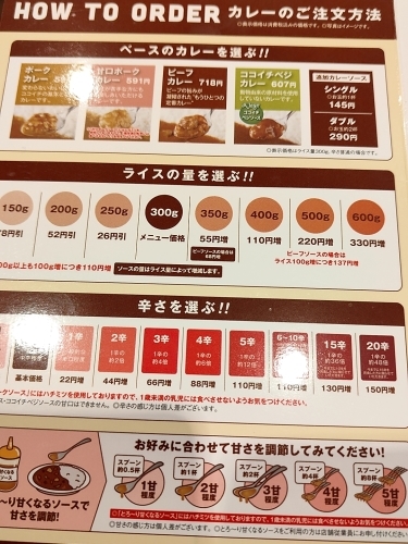 谷四「カレーハウス ＣｏＣｏ壱番屋 中央区谷町二丁目店」400ｇに挑戦！_c0403415_19024926.jpg