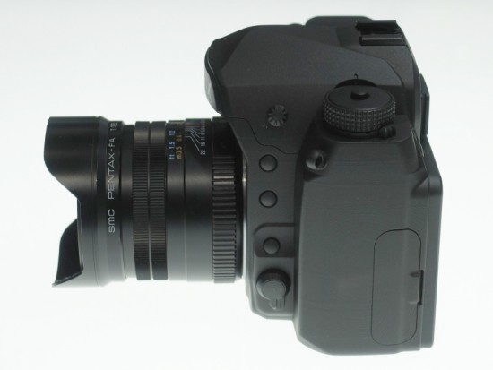 Pentax full frame K-mount DSLR camera 7