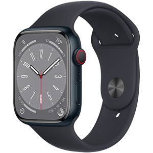 Apple Watch Series 8 in Midnight