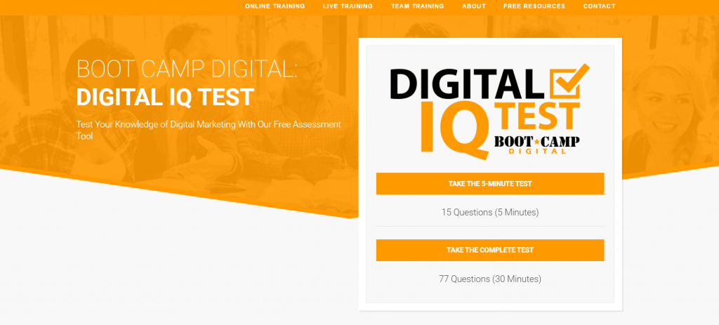 Digital IQ Test