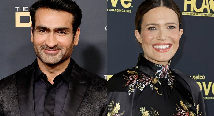 Kumail Nanjiani and Mandy Moore