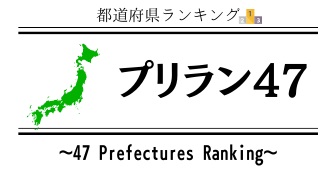 プリラン47：都道府県ランキング