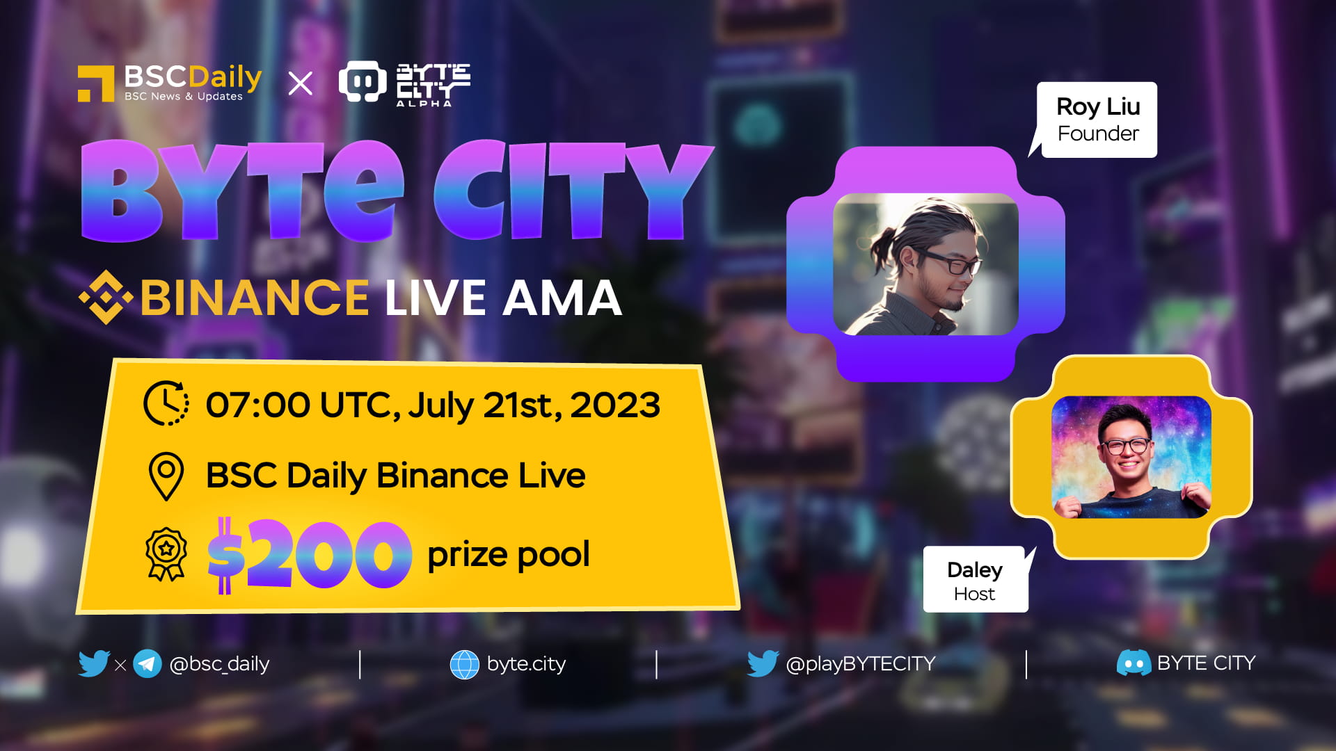 BYTE CITY BSC AMA Recap