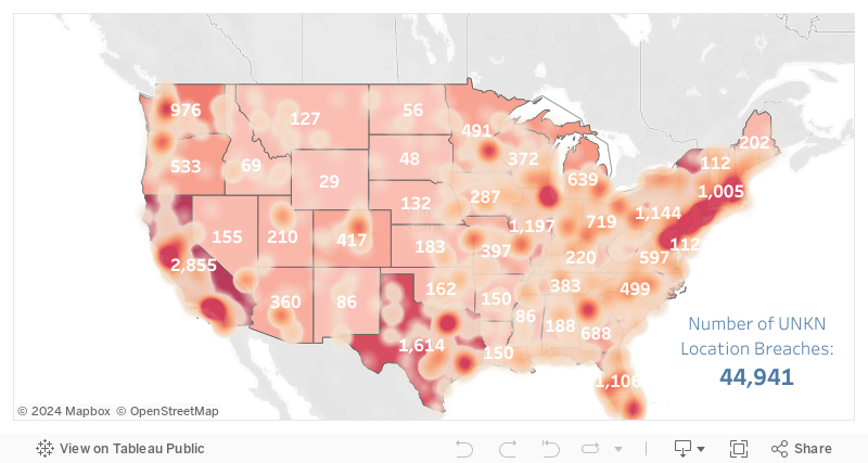 Mapping Data Breaches 