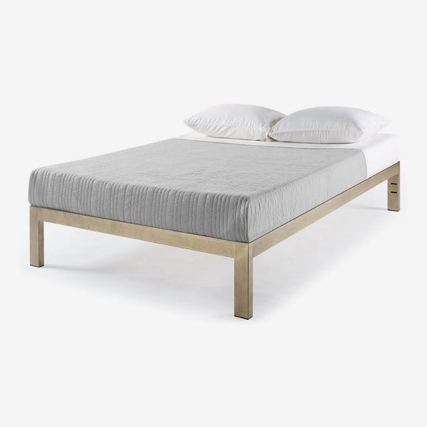 Keetsa The Frame Gold Brushed-Steel Bed Frame (Queen)