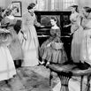 LITTLE WOMEN, from left, June Allyson, Mary Astor, Margaret O'Brien, Janet Leigh, Elizabeth Patterso