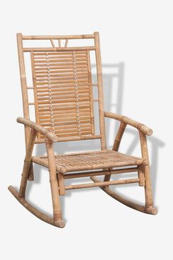 VidaXL Indoor Outdoor Bamboo Rocking Chair