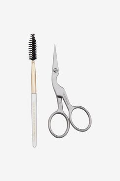 Tweezerman Brow Shaping Scissors and Brush