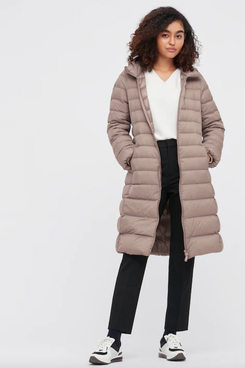 Uniqlo Women Ultra Light Down Hooded Coat