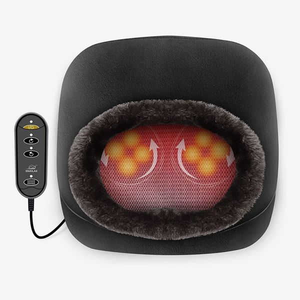 Snailax 2-in-1 Shiatsu Foot and Back Massager with Heat