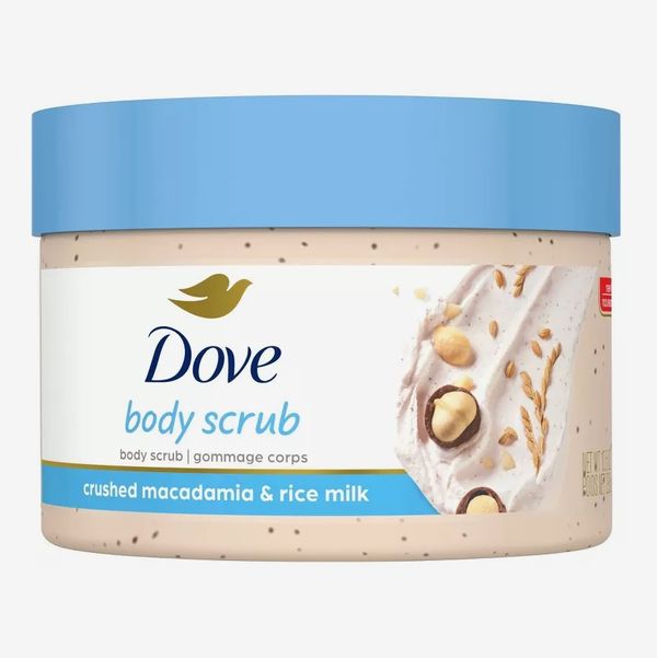 Dove Crushed Macadamia & Rice Milk Exfoliating Body Scrub