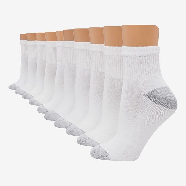 Hanes Premium Women's Cushioned Ankle Socks