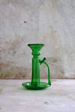 La Soufflerie Glass Candleholder - Green