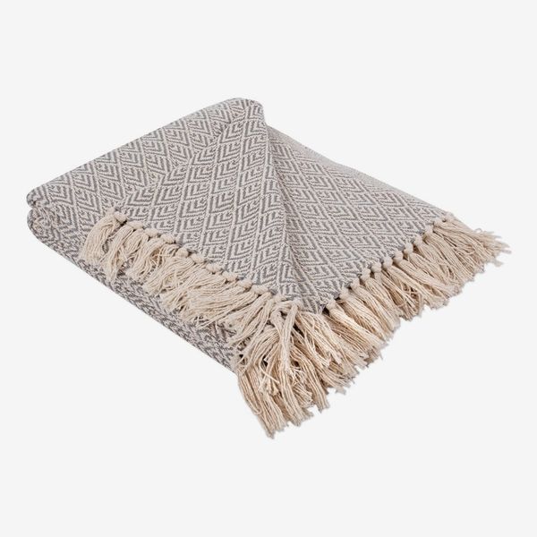 DII Diamond Throw Collection Cotton Woven Throw