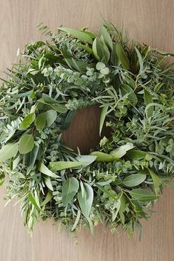 West Elm Mixed Eucalyptus Wreath