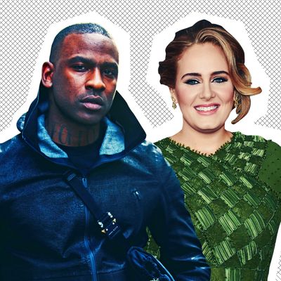 Skepta and Adele.