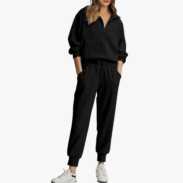 PRETTYGARDEN Womens Two Piece Sweatsuit Set