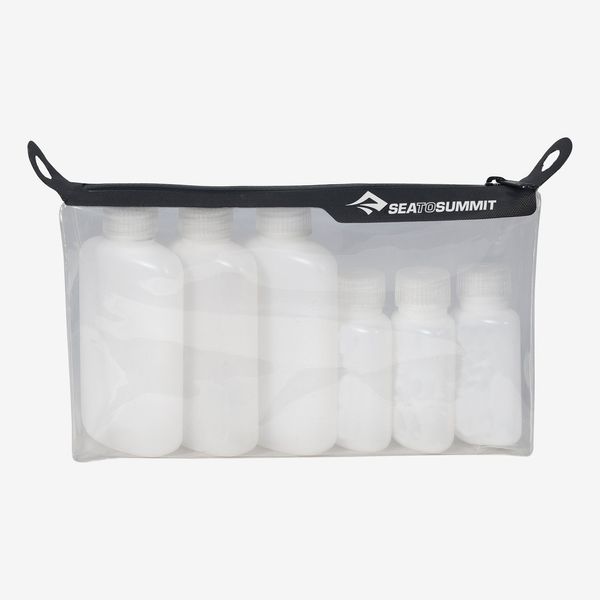 Sea to Summit Traveling Light TPU Clear Zip Pouch With Bottles