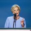 Linda McMahon, former Administrator of Small Business Administration, speaks during the final night of the Republican National Convention in Milwaukee on Thursday, July 18, 2024.