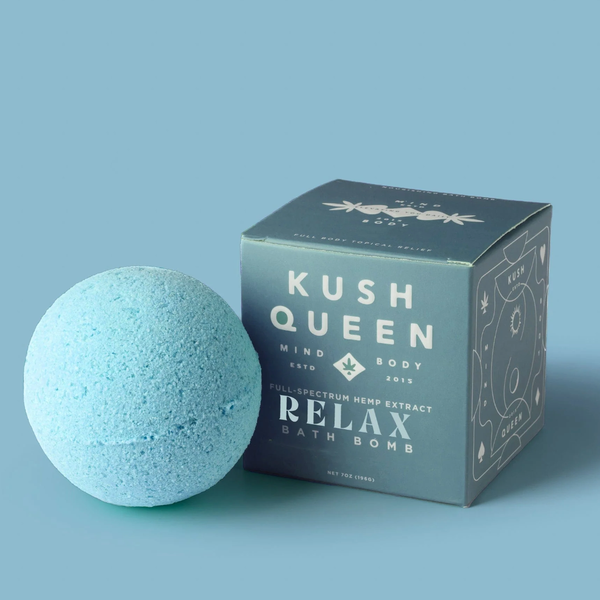 Queen of Kush Relax CBD Bath Bomb