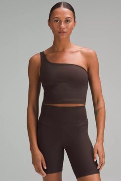 Lululemon Ribbed Nulu Asymmetrical Yoga Tank Top