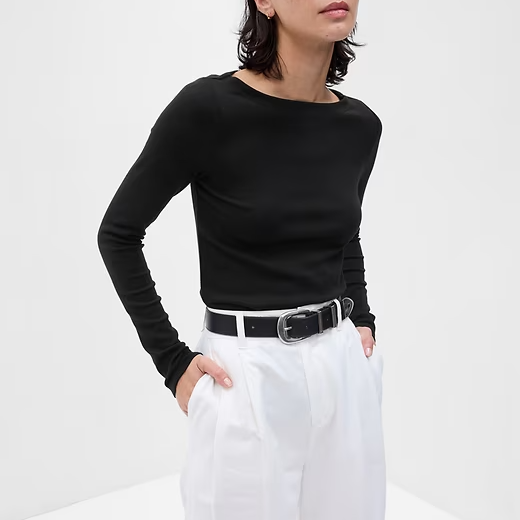 Gap Modern Boatneck T-Shirt