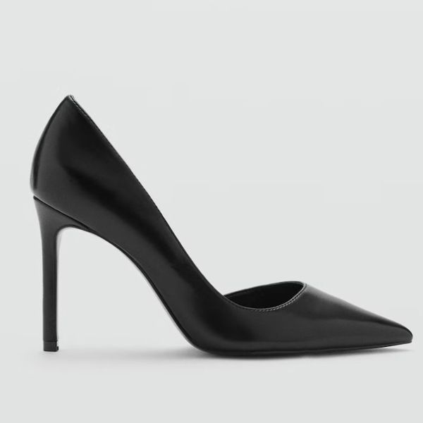 Mango Asymmetrical Heeled Shoes