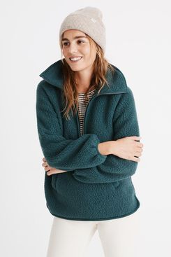 Madewell Polartec Fleece Half-Zip Jacket