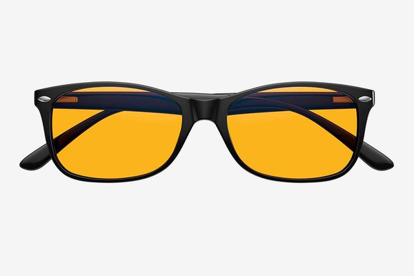 Swanwick Sleep Swannies Blue Light Blocking Computer Glasses with Orange Lens for Night Use