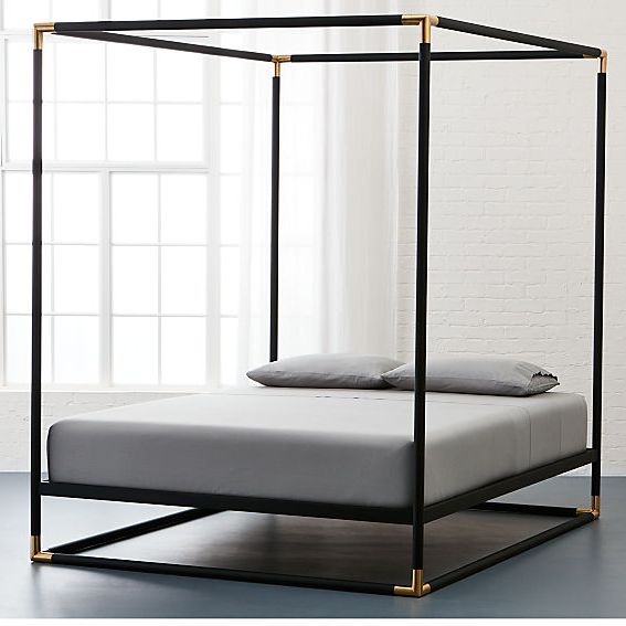 CB2 Frame Canopy Bed (Queen)