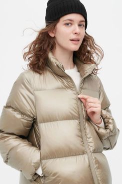 Ultra Light Down Shiny Puffer Jacket