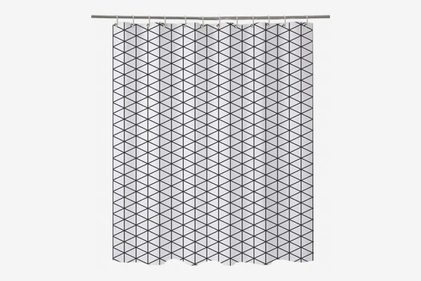 Geometric Shower Curtain