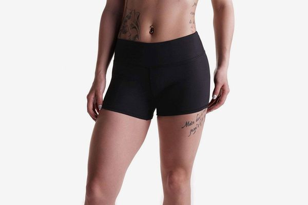 Tough Mode Womens 3-Inch Compression WOD Athletic Shorts