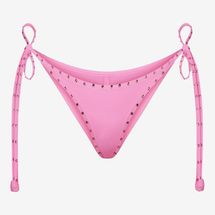 Skims Rhinestone Tie Bikini Bottom