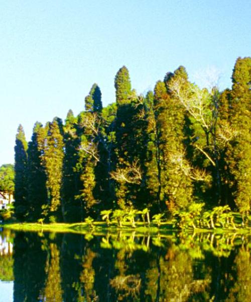 Krásny pohľad na mesto Gramado