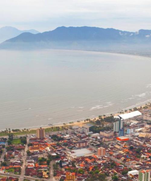 Ein schöner Blick auf Caraguatatuba – eine bei unseren Nutzern beliebte Stadt