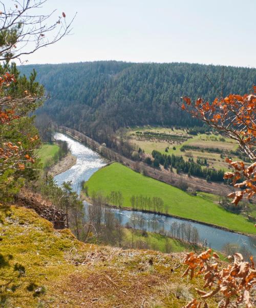 Čudovit pogled na mesto Greiz