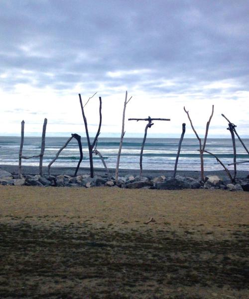 Una panoràmica bonica de Hokitika