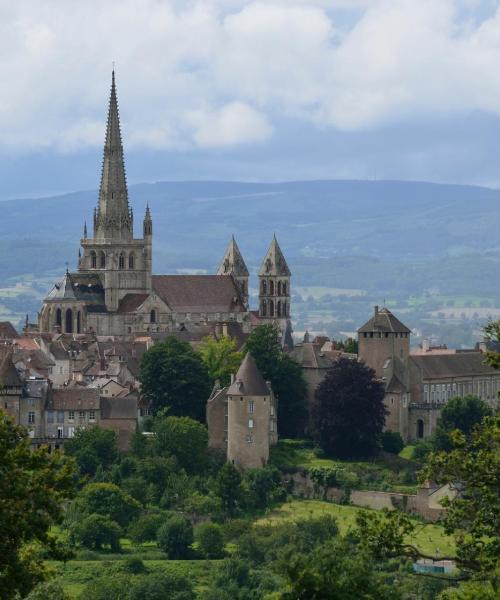 วิวสวยงามของ Autun