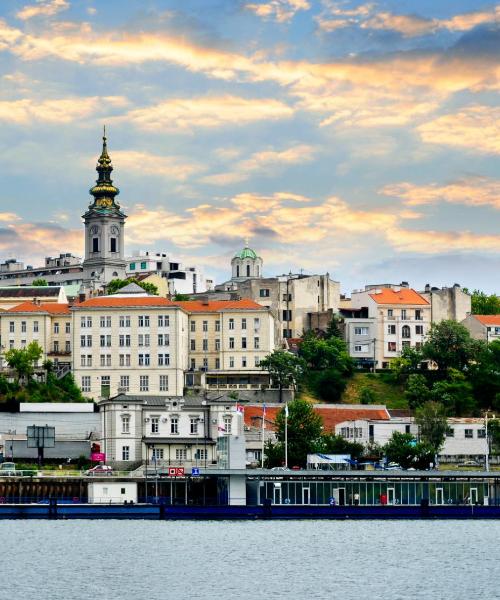 A beautiful view of Belgrade.